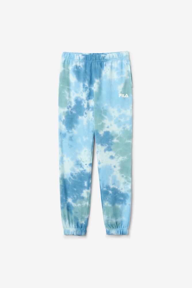 Fila Nohavice Damske Raleigh Tie Dye Jogger Modre - KURYC9543